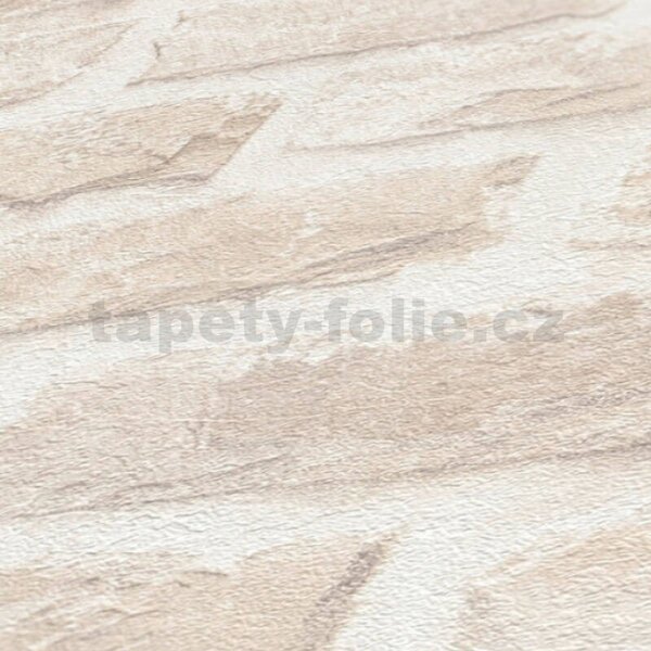 Vliesové tapety na zeď A.S. CRÉATION Natural Living 38637-3 béžové cihly rozměr 10,05 m x 0,53 m
