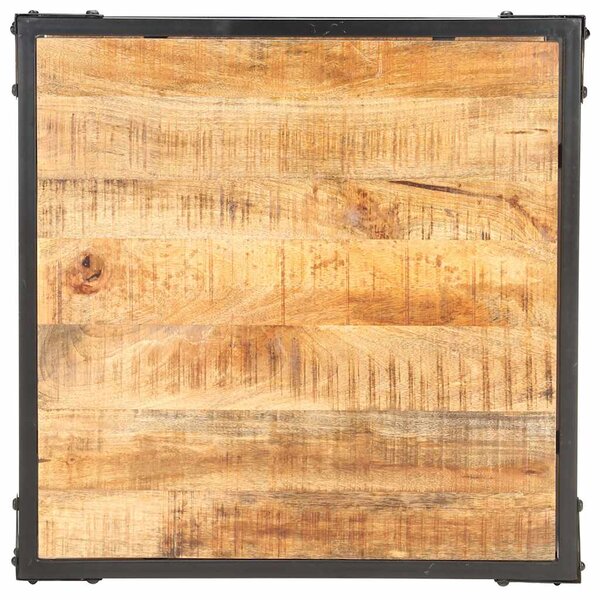 Konferenční stolek 60 x 60 x 35 cm masivní mangovníkové dřevo 321794