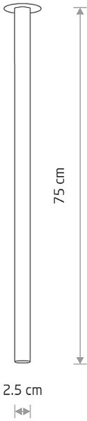 Nowodvorski Laser stropní světlo 1x10 W černá 10907