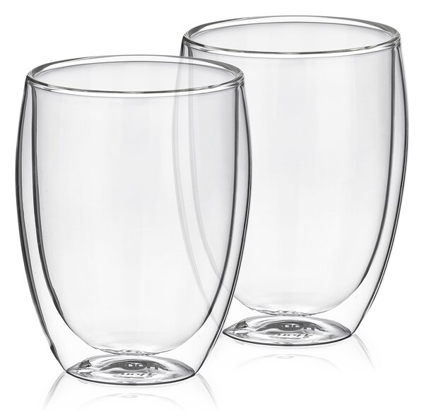 4Home Termo sklenice na latté Hot&Cool 350 ml, 2 ks