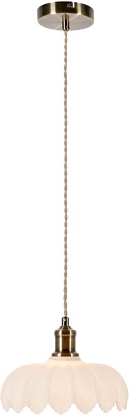 Markslöjd Kurage závěsné svítidlo 1x40 W bílá-mosaz 108857