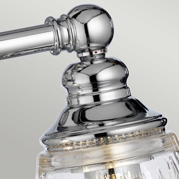 Quintiesse QN-KEYNES2-BATH-LED Kou. nás. lampa KEYNES 2xG9/3W/230V IP44 l. chrom