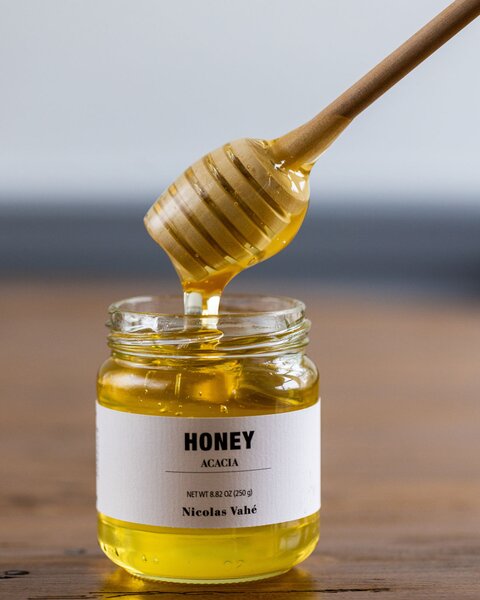 Nicolas Vahé Dřevěná lžička na med Honey NV227