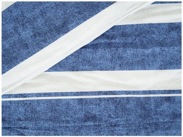 Povlečení z Renforcé bavlny BLUE LINE modré Rozměr povlečení: 70 x 90 cm | 140 x 200 cm