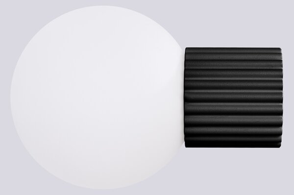 Sollux Lighting Halo nástěnné svítidlo 1x8 W bílá-černá SL.1712