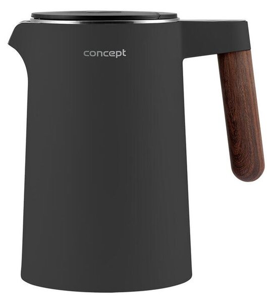 Rychlovarná konvice s regulací teploty NORWOOD šedá 1,5 l