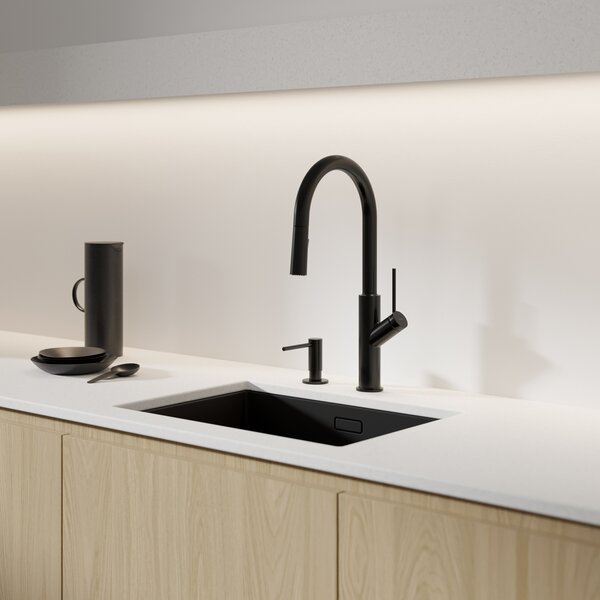 Omnires Modern Project dávkovač mýdla 500 ml černá MP60723BL