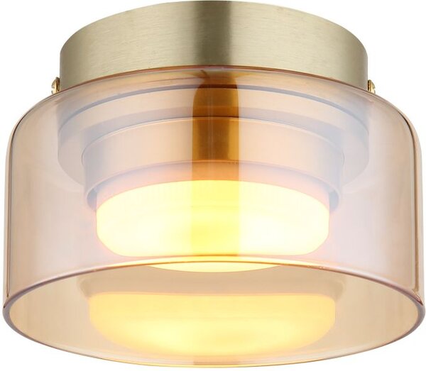 Globo Lighting Higgins stropní světlo 1x6 W zlatá-jantarová 16055DG