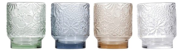 Sklenice v sadě 4 ks 300 ml Flora – Salt&Pepper