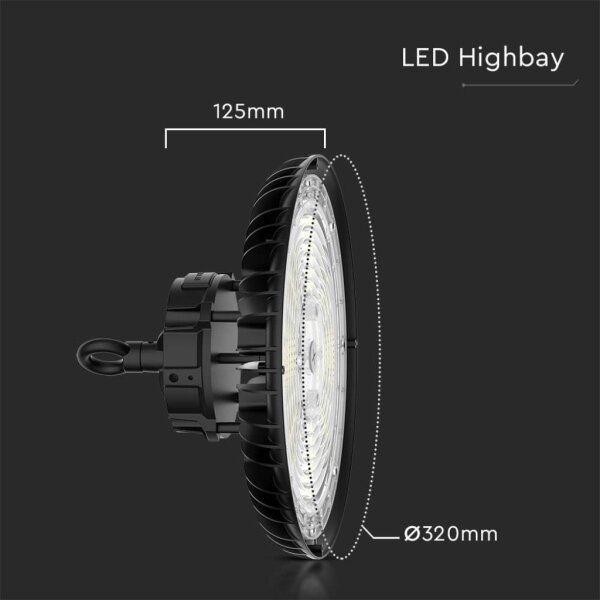 LED Průmyslové svítidlo UFO High Bay LED/200W/230V 3000K/4000K/6000K IP65