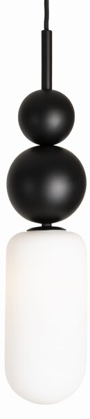 MaxLight Nova závěsné svítidlo 1x7 W bílá-černá P0641