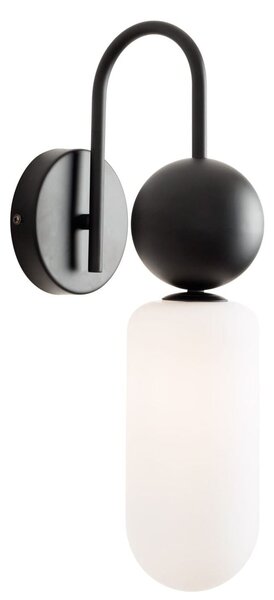 MaxLight Nova nástěnné svítidlo 1x7 W bílá-černá W0381