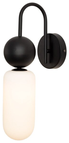 MaxLight Nova nástěnné svítidlo 1x7 W bílá-černá W0381