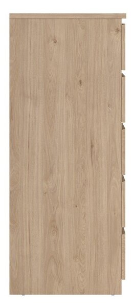 Komoda v dekoru dubu v přírodní barvě 77x121x50 cm Naia – Tvilum