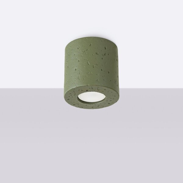 Sollux Lighting Orbis stropní světlo 1x10 W zelená SL.1841