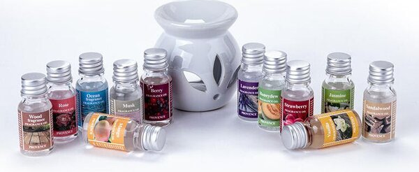 Aromalampa s 12 vonnými oleji