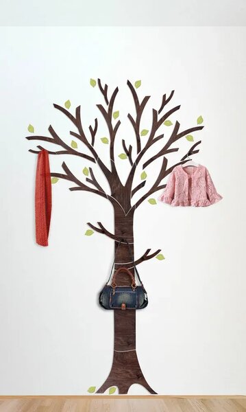 Strom (velký) - dřevěná dekorace / věšák