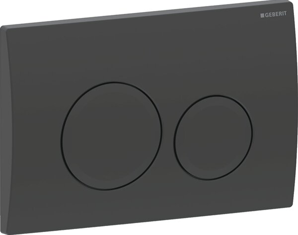 Geberit Delta20 splachovací tlačítko pro WC černá 115.127.14.1