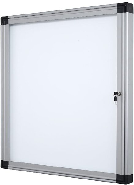 Venkovní vitrína s magnetickou popisovatelnou tabulí, 781 x 1042 mm