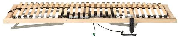 Elektrický lamelový rošt postele s 28 lamelami 7 zón 100x200 cm 321825