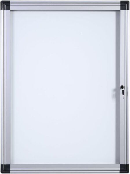 Venkovní vitrína s magnetickou popisovatelnou tabulí, 781 x 735 mm