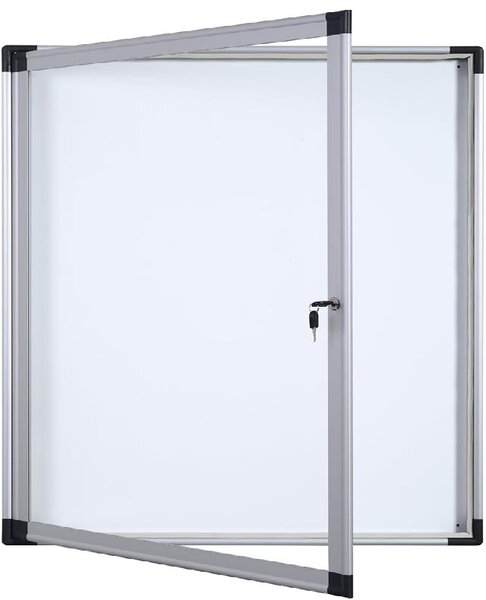 Venkovní vitrína s magnetickou popisovatelnou tabulí, 781 x 1042 mm