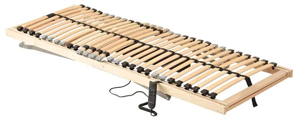 Elektrický lamelový rošt postele s 28 lamelami 7 zón 100x200 cm 321825