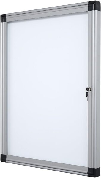 Venkovní vitrína s magnetickou popisovatelnou tabulí, 781 x 735 mm