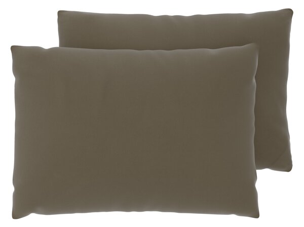 Livarno® Saténový povlak na polštář z mikrovlákna, 2 kusy, 50 x 75 cm. (zelená) (100413455006)
