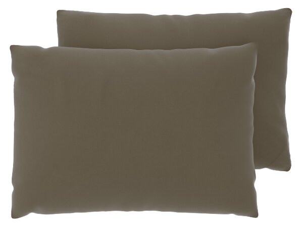 Livarno® Saténový povlak na polštář z mikrovlákna, 2 kusy, 50 x 75 cm. (zelená) (100413455006)