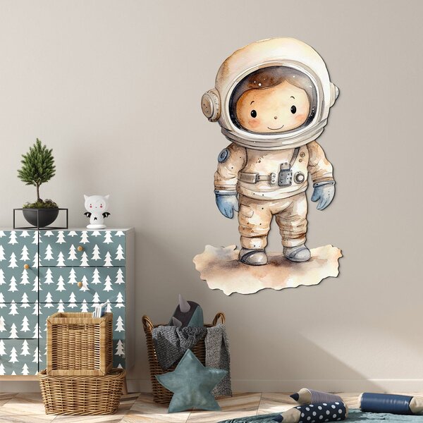 DUBLEZ | Dětský obraz na stěnu - Malý astronaut