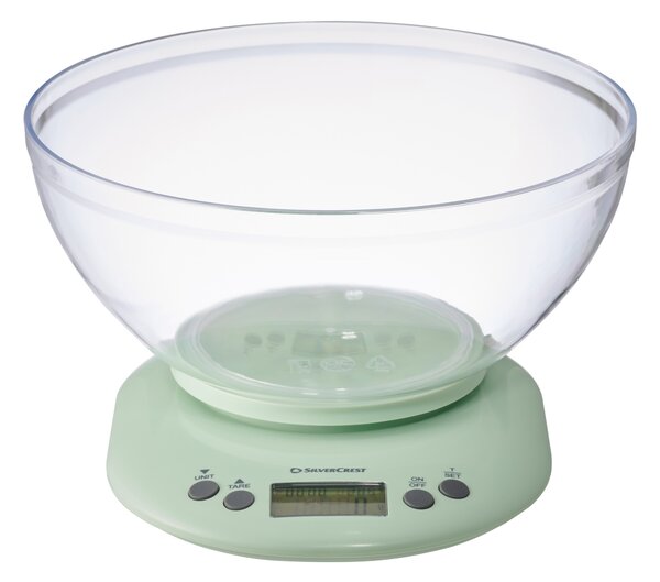 Silvercrest® Kuchyňská váha Skwe 5 B1 (mintová) (100399510002)