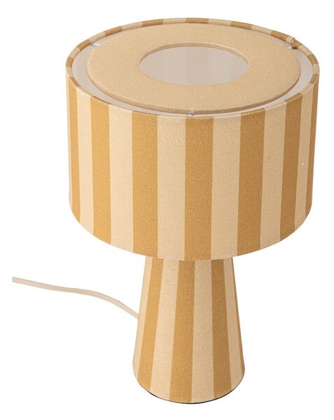 Žlutá látková stolní lampa s textilním stínidlem (výška 30 cm) Emmie – Bloomingville