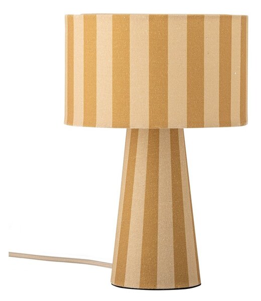 Žlutá látková stolní lampa s textilním stínidlem (výška 30 cm) Emmie – Bloomingville