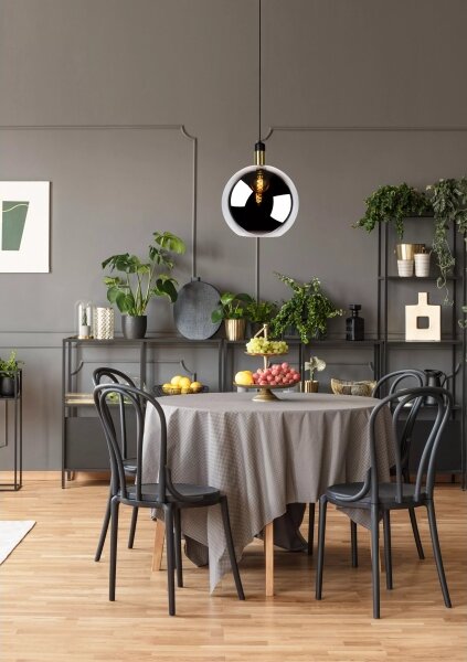 Lucide 34438/40/65 - Lustr na lanku JULIUS 1xE27/40W/230V