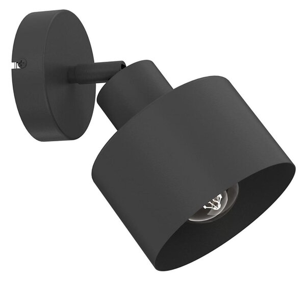 Nástěnné bodové svítidlo PARKLA 1xE27/15W/230V černá