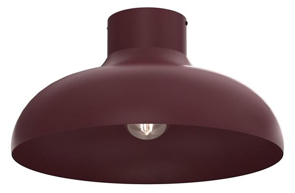 Stropní svítidlo BASCA 1xE27/15W/230V pr. 40 cm burgundy