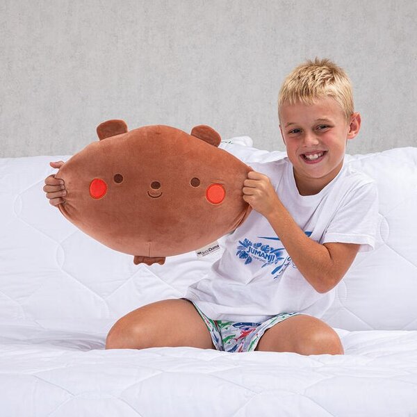 Dětský tvarovatelný squish polštářek MEDVĚD 40 cm