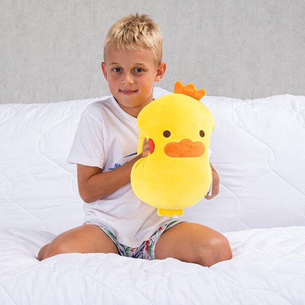 Dětský tvarovatelný squish polštářek KUŘÁTKO 40 cm
