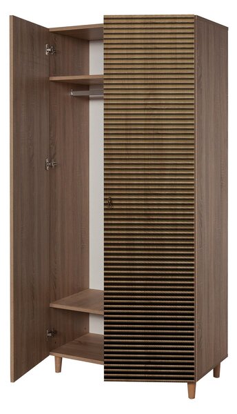Šatní skříň Sirius 220 (dub sonoma). Akce -25%