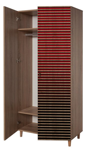 Šatní skříň Sirius 221 (dub sonoma). Akce -25%