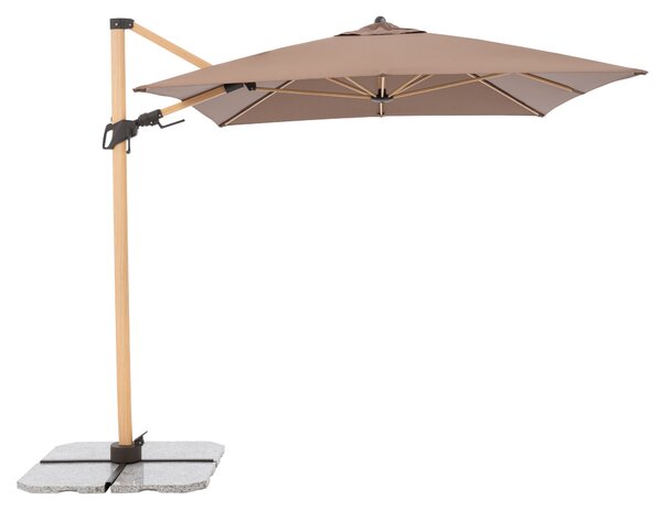 Doppler ALU WOOD 300 x 220 cm hnědá Doppler