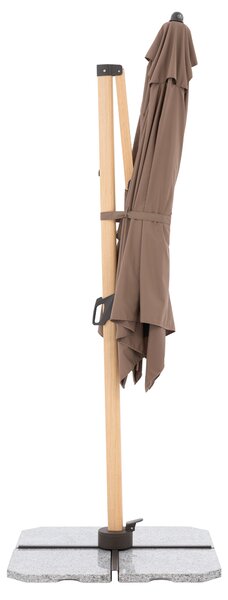 Doppler ALU WOOD 300 x 220 cm hnědá Doppler