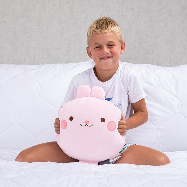 Dětský tvarovatelný squish polštářek KRÁLÍČEK 40 cm