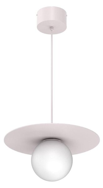 Lustr na lanku FLAT 1xE27/15W/230V krémová