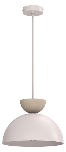 Lustr na lanku NEVIS 1xE27/15W/230V pr. 29 cm krémová