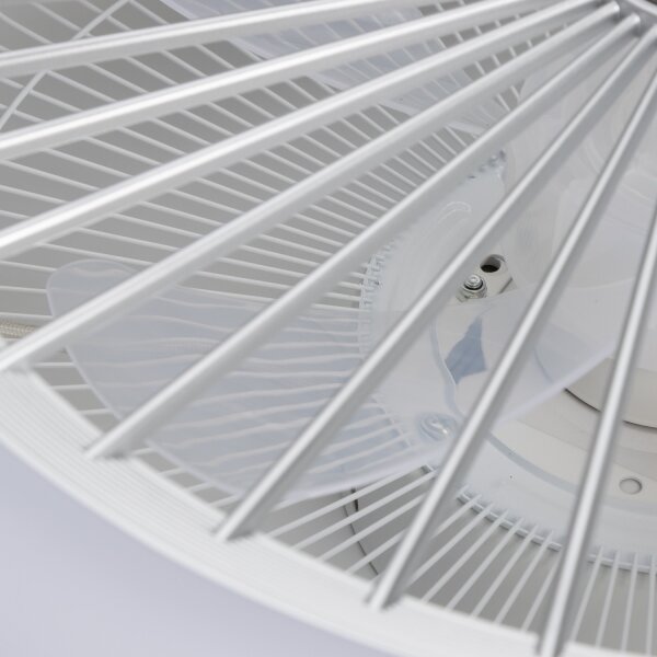 Brilagi - LED Stmívatelné svítidlo s ventilátorem RONDA LED/48W/230V stříbrná+DO