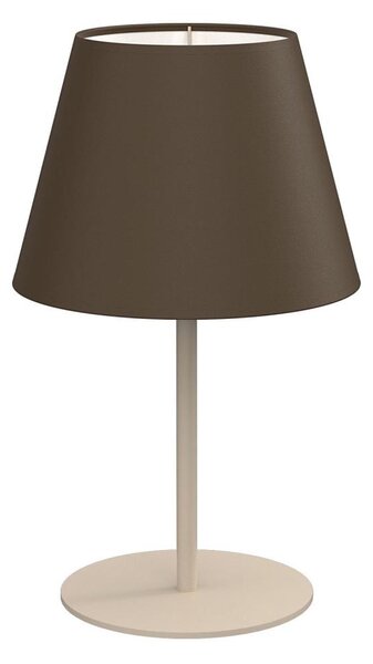 Stolní lampa ARDEN 1xE27/15W/230V béžová/hnědá