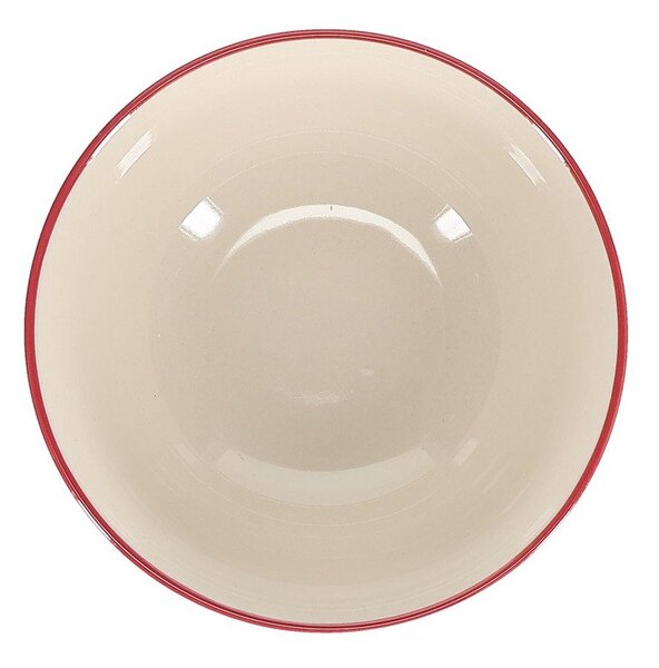 Vínová/slonovinová porcelánová miska Cyril – S|P Collection