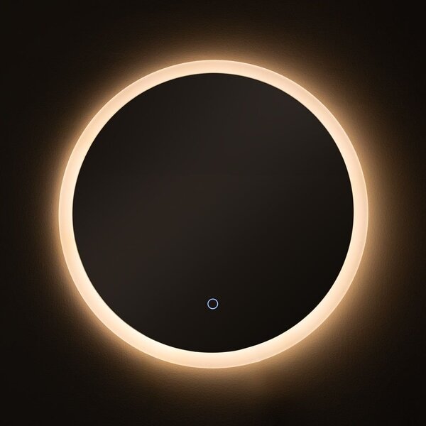 Zuma Line zrcadlo 60x60 cm kulatý s osvětlením D2311